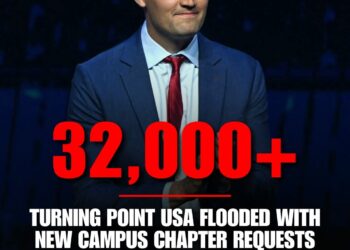 ‘Truly Incredible’: Turning Point USA Receives 32,000 Requests for New Campus Chapters After Charlie Kirk’s Assassination